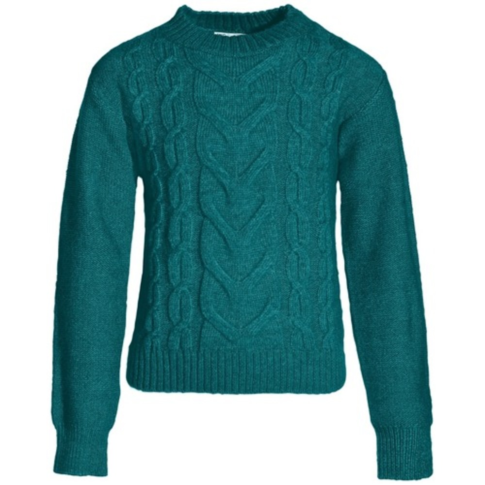 Epic Threads Toddler‎ & Little Girls Solid Cable-Knit Crewneck Sweater Size 6